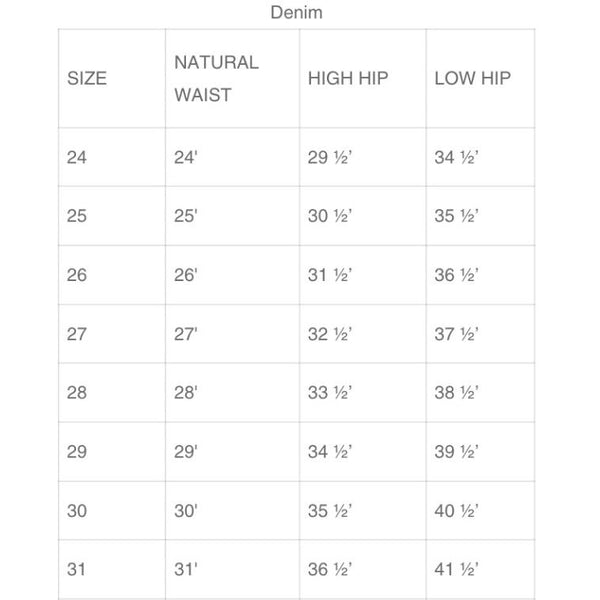 Pistola Penny High Rise Wide Leg Jean Rooftop Bless Your Heart Boutique