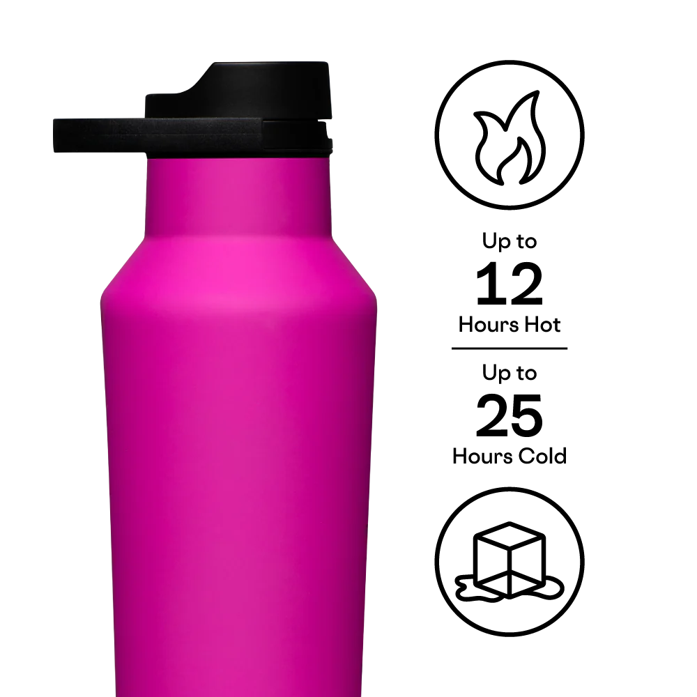 20 oz Corkcicle Sport Canteen - Berry Punch