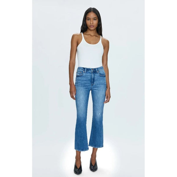 Pistola Lennon High Rise Crop Boot in Cherish