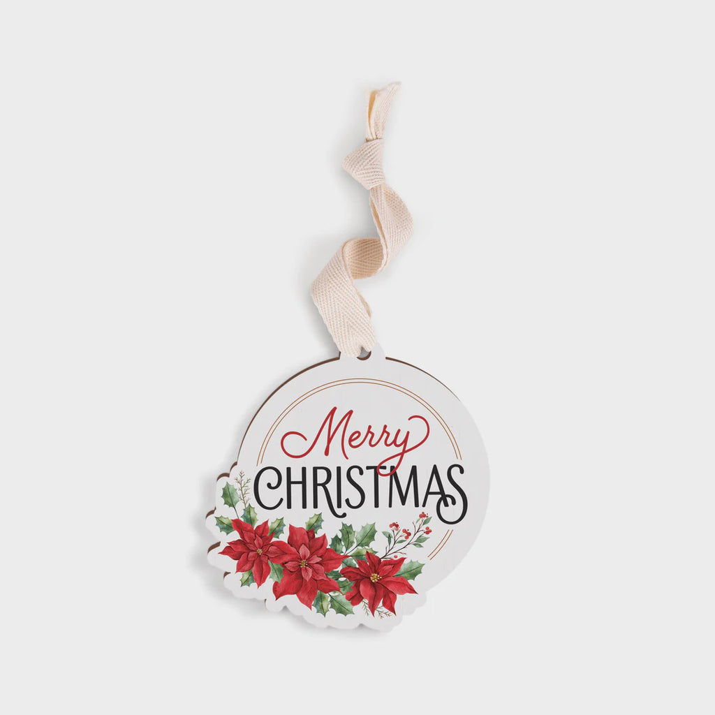 Merry Christmas Ornament - FINAL SALE