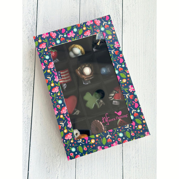 Nora Fleming 12 Piece Keepsake Box Floral Bless Your Heart Boutique