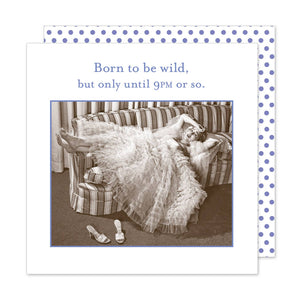 Born To Be Wild Beverage Napkin