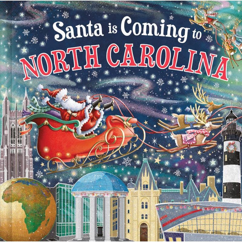 Santa Is Coming to North Carolina Book