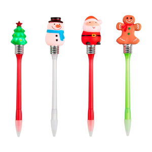 Christmas Light Up Pens - FINAL SALE