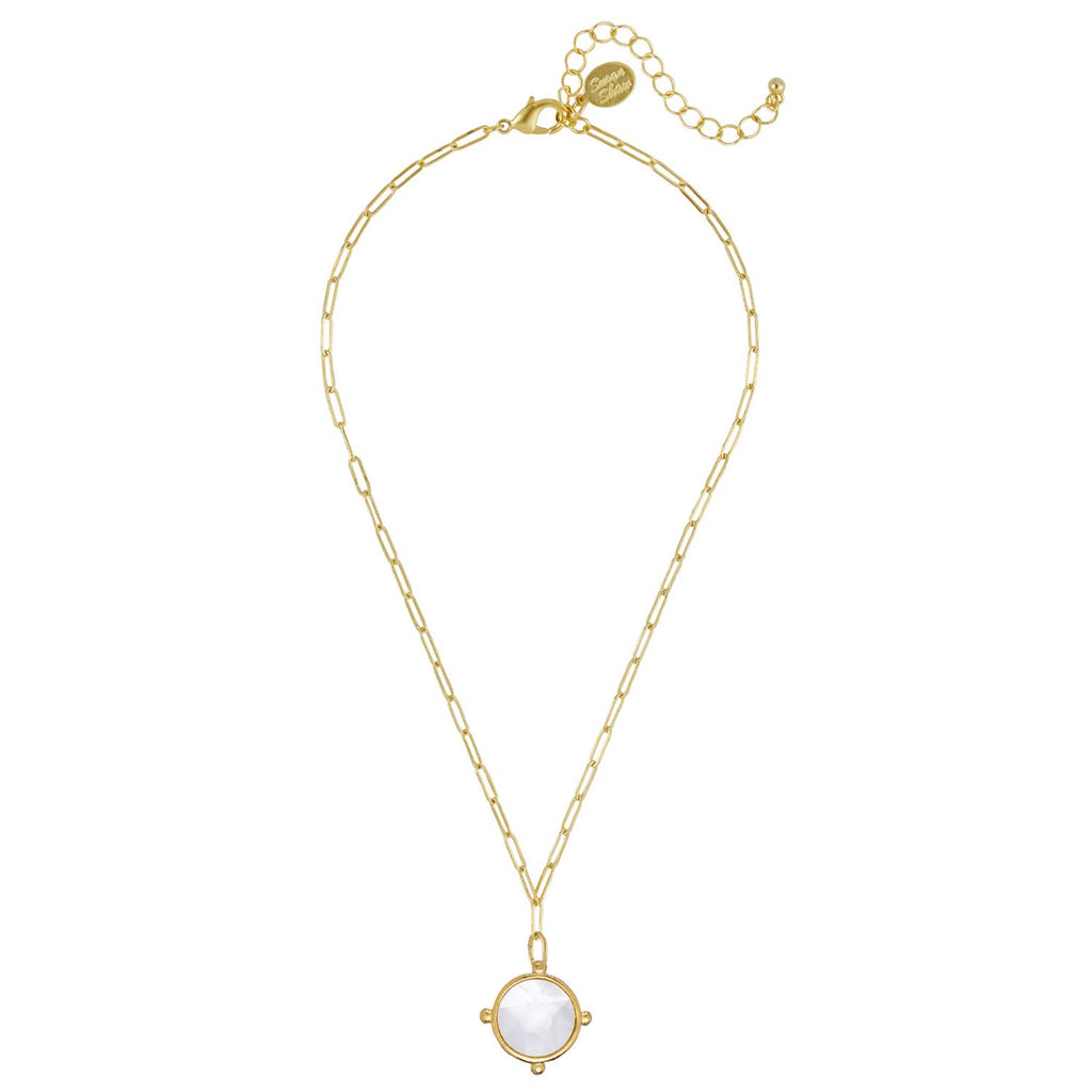 Susan Shaw Kate Paperclip Necklace