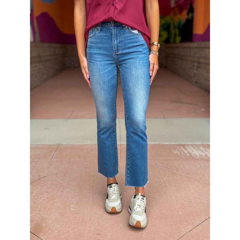 Pistola Lennon High Rise Crop Boot Jeans - Ami