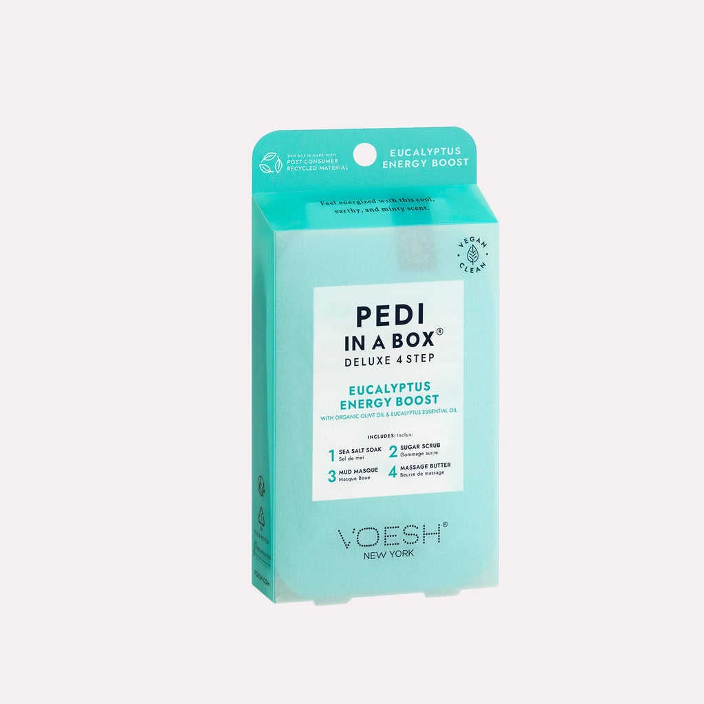 Pedi in a Box Deluxe 4 Step - Eucalyptus Energy Boost
