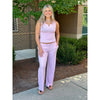 Cassidy Bamboo Blend Lounge Pants - Cool Pink