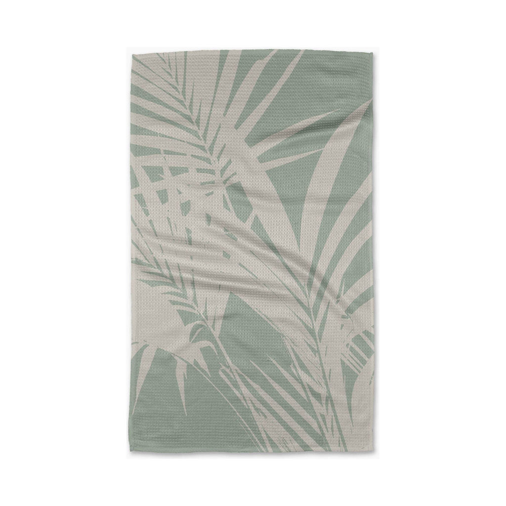 Geometry Tea Towel - Palm Breeze