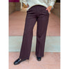 Liverpool Los Angeles Kayla Wide Leg Pull On Trouser Pants - Brown Truffle