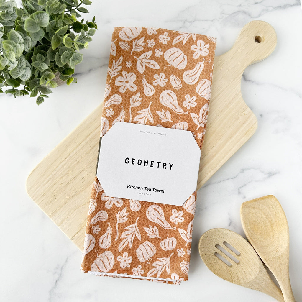 Geometry Tea Towel - Farm Harvesting Days