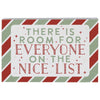 Everyone On Nice List - Small Talk Rectangle