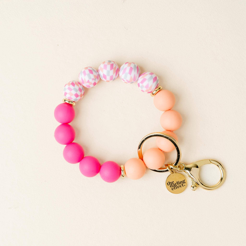 Hands-Free Keychain Wristlet - Check Me Out