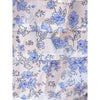 Harper Floral Tiered Midi Dress - Blue