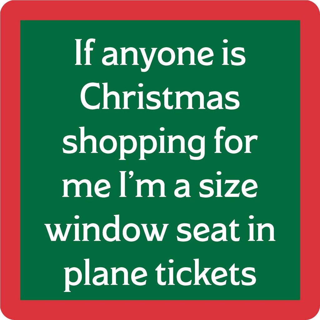 Christmas Window Seat Coaster