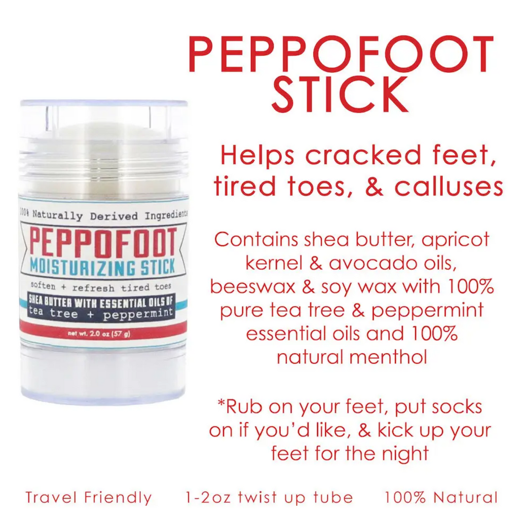 Peppofoot Stick Moisturizing Foot Balm