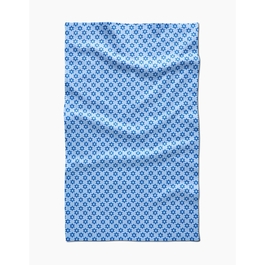 Geometry Tea Towel - Hanukkah Tradition