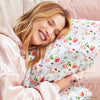 Elf x kitsch Satin Pillowcase - Periwinkle Christmas
