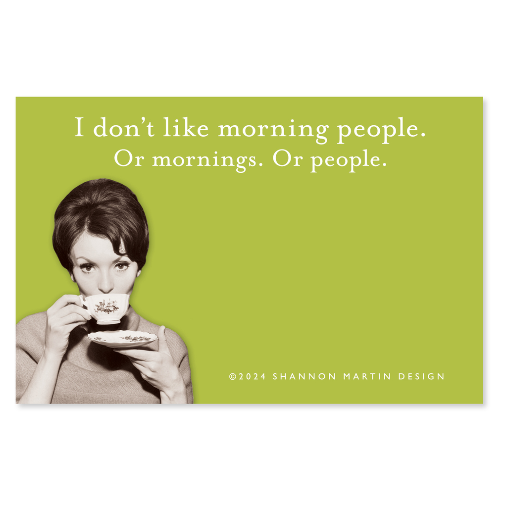 Morning People Sticky Note
