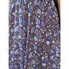 Bruceton Floral Smocked Dress - Brown/Blue