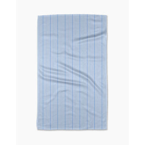 Geometry Tea Towel - Soft Summer Blue