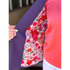 Felicia Recycled Shirred Sleeve Blazer - Oxford Blue
