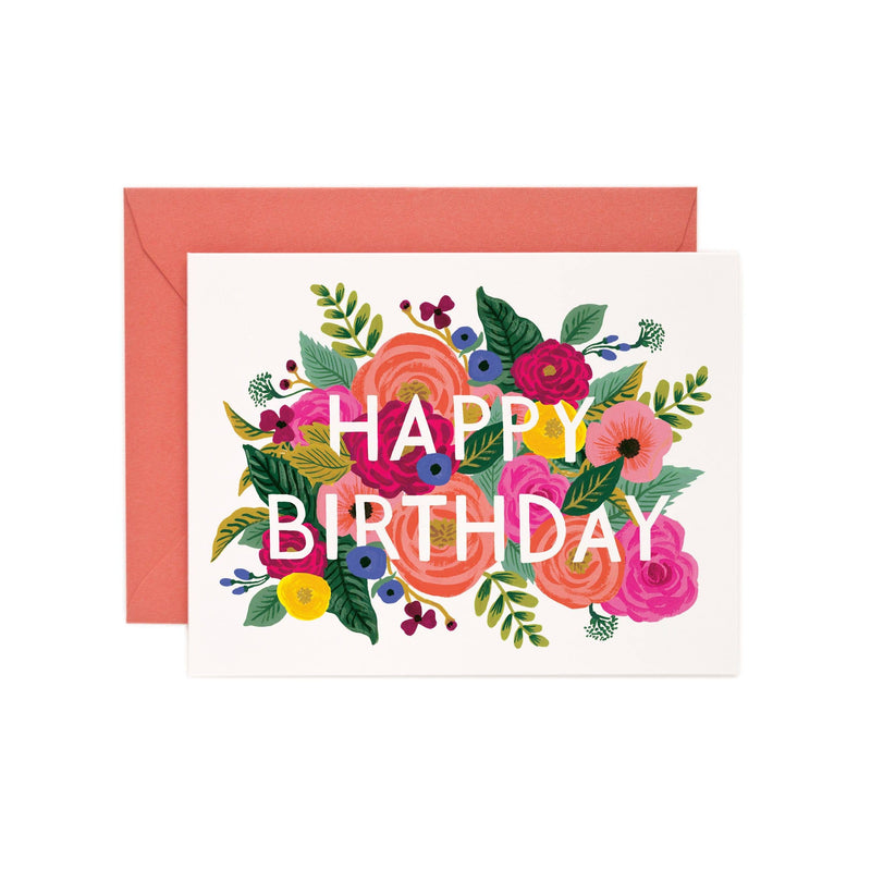 Rifle Paper Juliet Rose Birthday Card