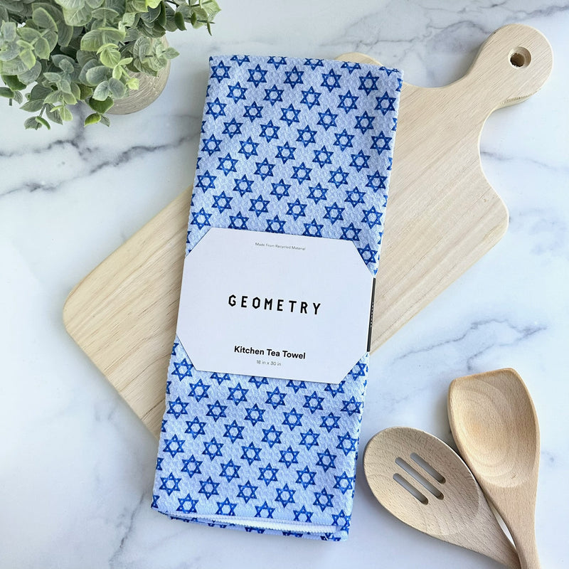 Geometry Tea Towel - Hanukkah Tradition