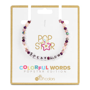 Pop Star Inspired Bracelet - Speak Now