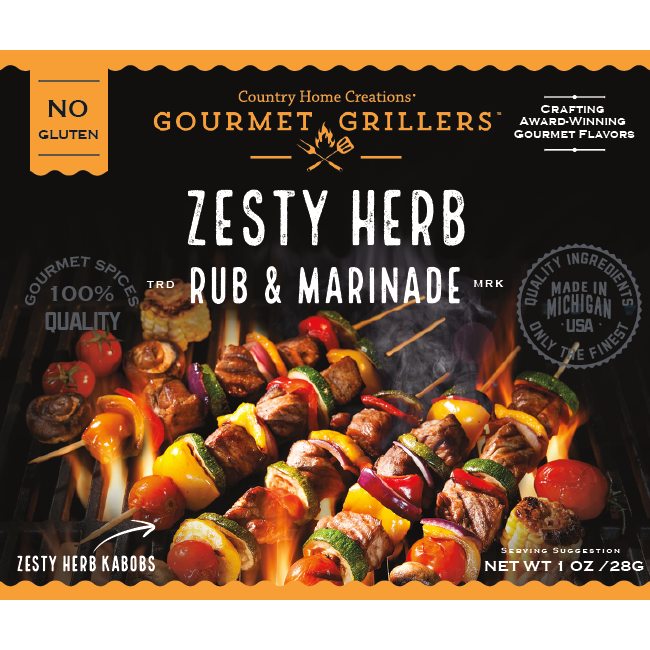 Gourmet Griller Zesty Herb Rub & Marinade