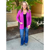 Colson Everyday Sweater Cardigan - Magenta