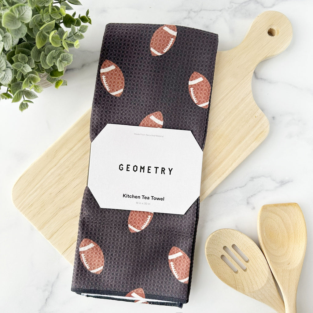 Geometry Tea Towel - Quarter Back
