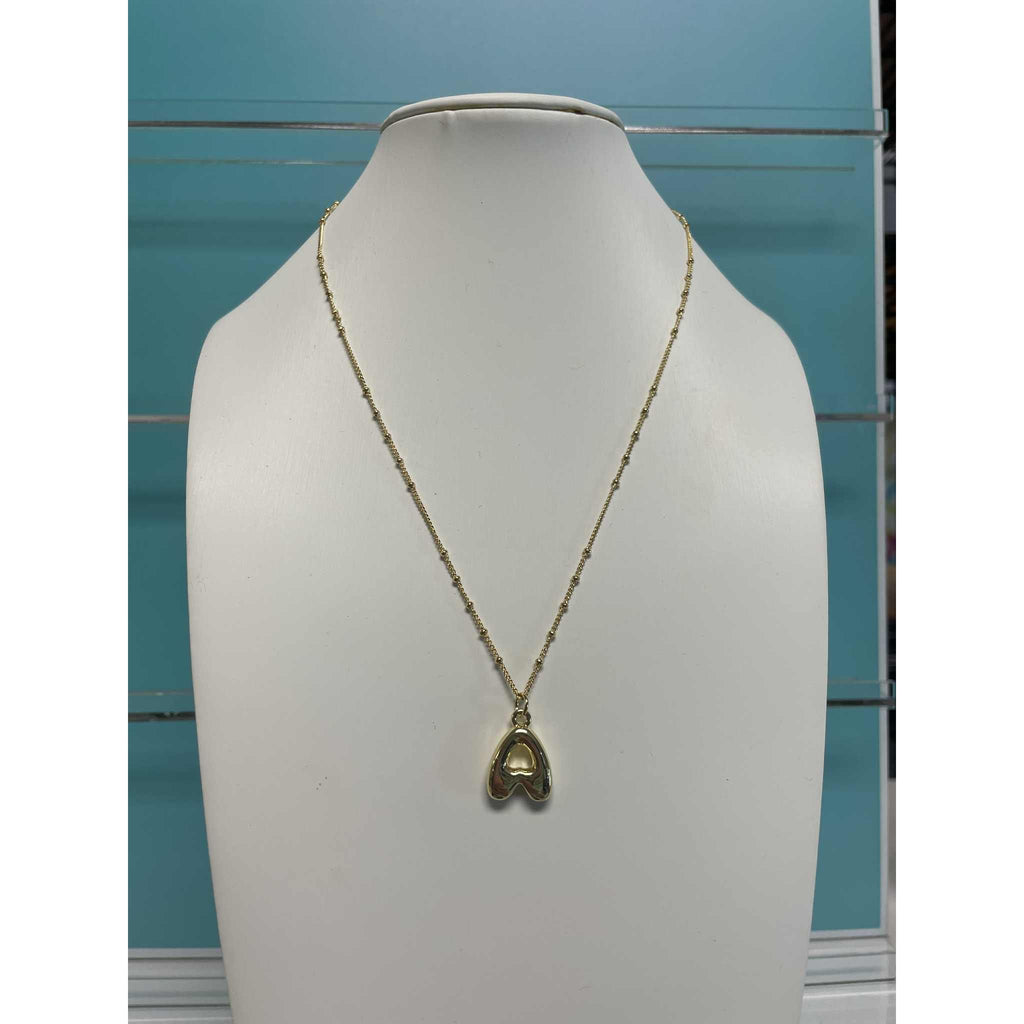 Gold Bubble Necklace - A
