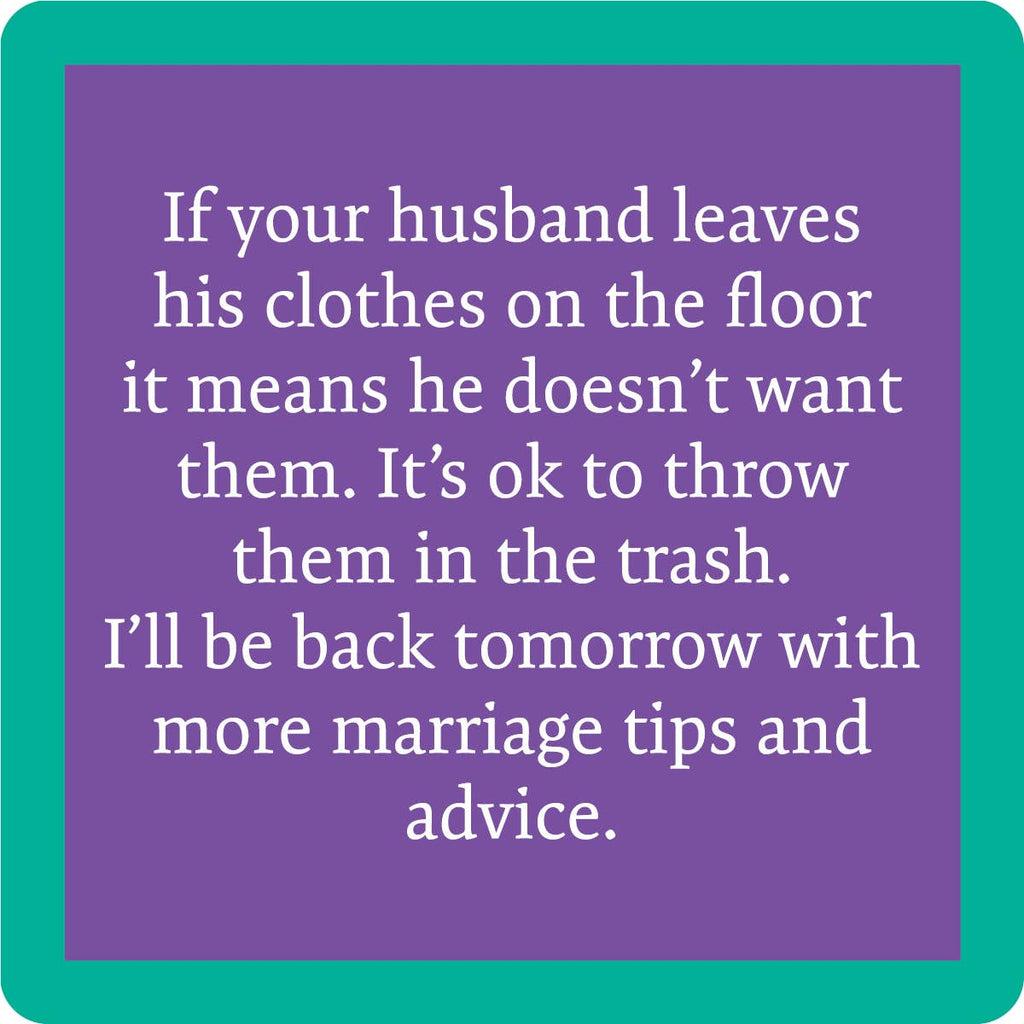 Marriage Tips Coaster