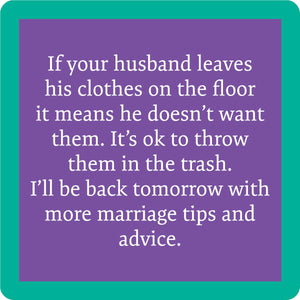 Marriage Tips Coaster
