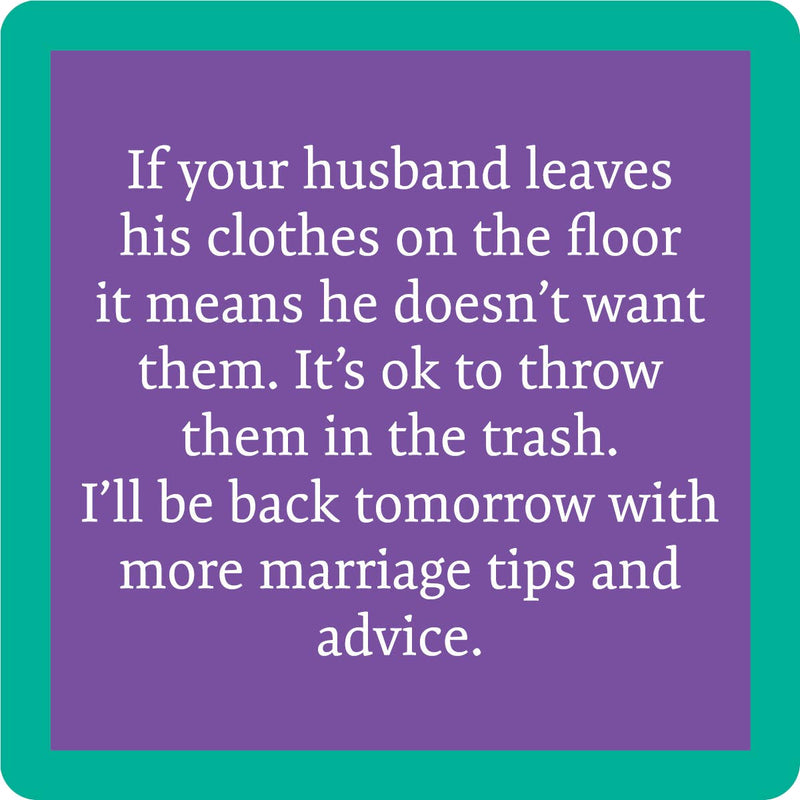 Marriage Tips Coaster