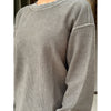 Calypso Essential Corded Crew Sweatshirt - Hunter Green
