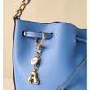 Bubble Letter Keychain Bag Charm - A