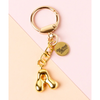 Bubble Letter Keychain Bag Charm - A