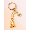 Bubble Letter Keychain Bag Charm - H