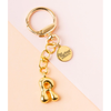 Bubble Letter Keychain Bag Charm - R