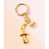 Bubble Letter Keychain Bag Charm - T