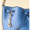 Bubble Letter Keychain Bag Charm - G