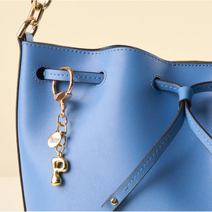 Bubble Letter Keychain Bag Charm - P