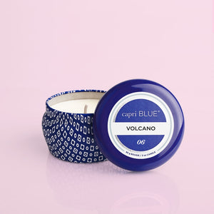 Capri Blue Volcano Blue Mini Tin - 3 oz