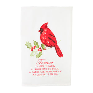 Forever In Our Heart Cardinal Towel