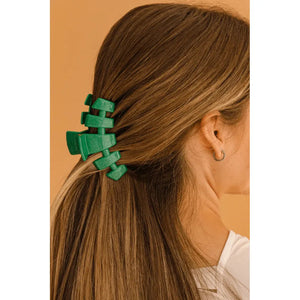 Teleties Shamrock Shimmer Medium Classic Hair Clip