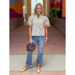 Braided Clutch - Chocolate Brown