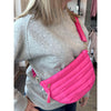 Jolie Puffer Belt Bag - Fuchsia