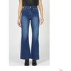 Dear John Fiona High Rise Wide Leg Cut Off Hem Jeans - Marsha